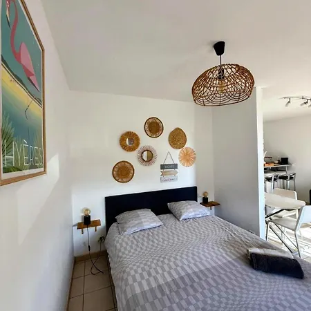 Apartmán Le Flamant - 7 Min A Pieds De La Hyères